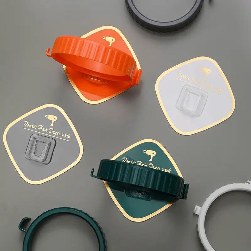 Wall Hair Dryer Stand, Bathroom Hair Dryer Storage Rack, Punch-Free Toilet Multifunctional Holder, Bathroom Storage Shelf Stand, Hair Dryer Holder Organizer Wall Hair Dryer Stand, Bathroom Hair Dryer Storage Rack, Punch-Free Toilet Multifunctional Holder, Bathroom Storage Shelf Stand, Hair Dryer Holder Organizer